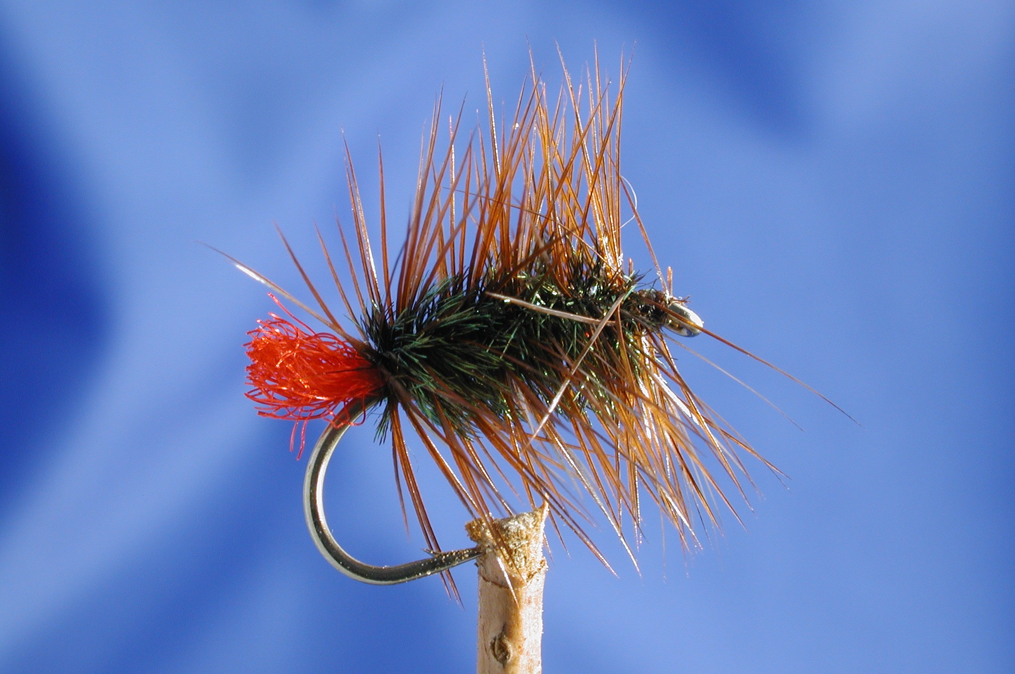 Palmered Red Tag